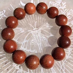 15mm Goldstone Bracelet